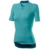 Castelli Anima 3 Women's Short Sleeve Jersey (Celeste) (XS)