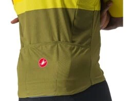 Castelli A Blocco Short Sleeve Jersey (Amethyst/Green Apple/Avocado Green) (S) -Castelli a4522017782 2 2