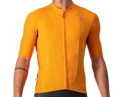 Castelli Endurance Elite Short Sleeve Jersey (Pop Orange) (S)