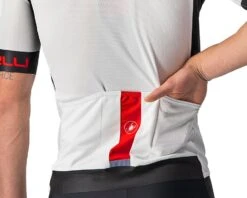 Castelli Entrata VI Short Sleeve Jersey (Ivory/Light Black Red) (XL) 8 Castelli Entrata VI Short Sleeve Jersey (Ivory/Light Black Red) (XL) -Castelli a4522025065 5 3