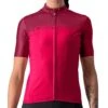 Castelli Women's Velocissima Short Sleeve Jersey (Persian Red/Bordeaux) (S)