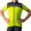 Castelli Neo Prologo Short Sleeve Youth Jersey (Electric Lime/Savile Blue) (Youth XL)