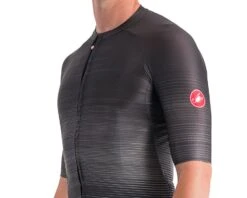 Castelli Aero Race 6.0 Short Sleeve Jersey (Light Black) (S) -Castelli a4523009085 2 4