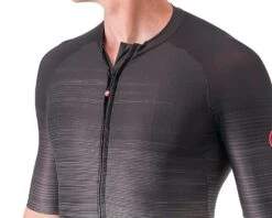 Castelli Aero Race 6.0 Short Sleeve Jersey (Light Black) (S) -Castelli a4523009085 2 5