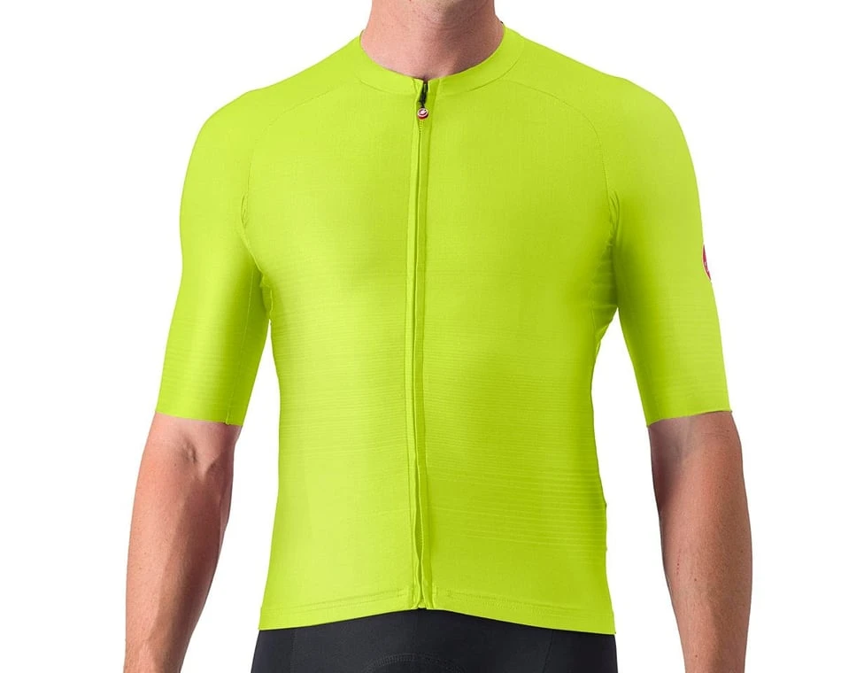 Castelli Aero Race 6.0 Short Sleeve Jersey (Electic Lime) (L) 1 Castelli Aero Race 6.0 Short Sleeve Jersey (Electic Lime) (L)