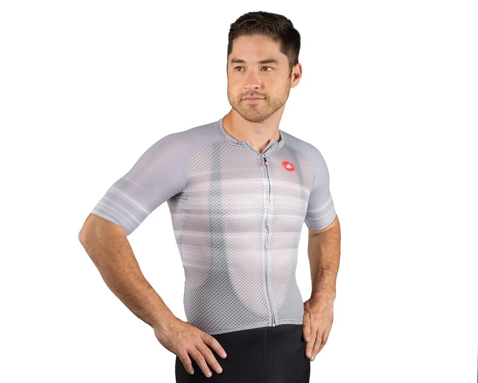 Castelli Climber's 3.0 SL2 Short Sleeve Jersey (Silver Grey) (M) 1 Castelli Climber's 3.0 SL2 Short Sleeve Jersey (Silver Grey) (M)
