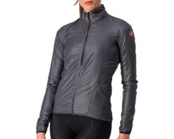 Castelli Aria Women's Shell Jacket (Dark Grey) (L)