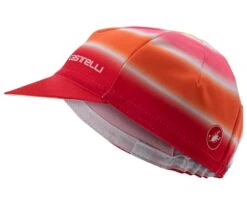 Castelli Dolce Cap (Soft Orange/Hibiscus) (Universal Adult)