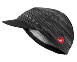 Castelli Rosso Corsa Cap (Light Black) (Universal Adult)