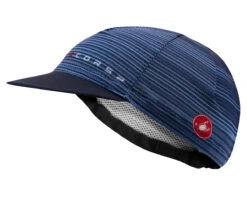 Castelli Rosso Corsa Cap (Belgian Blue) (Universal Adult)