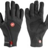 Castelli Mortirolo Long Finger Gloves (Light Black) (L)