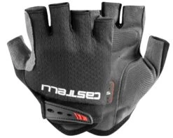 Castelli Entrata V Kid's Gloves (Light Black) (Youth S)