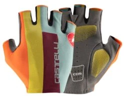 Castelli Competizione 2 Gloves (Defender Green/Dark Red/Bordeaux/Passion Fruit) (S)