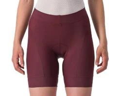 Castelli Women's Prima Shorts (Deep Bordeaux/Persian Red) (S)