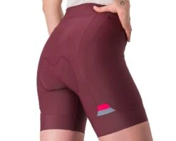 Castelli Women's Prima Shorts (Deep Bordeaux/Persian Red) (S) 8 Castelli Women's Prima Shorts (Deep Bordeaux/Persian Red) (S) -Castelli l20063625 2 3