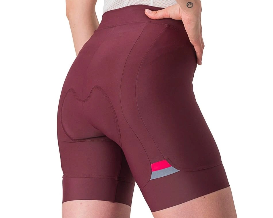 Castelli Women's Prima Shorts (Deep Bordeaux/Persian Red) (S) 4 Castelli Women's Prima Shorts (Deep Bordeaux/Persian Red) (S) - Image 4