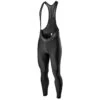 Castelli Entrata Bib Tights (Black) (S) (w/ Chamois)