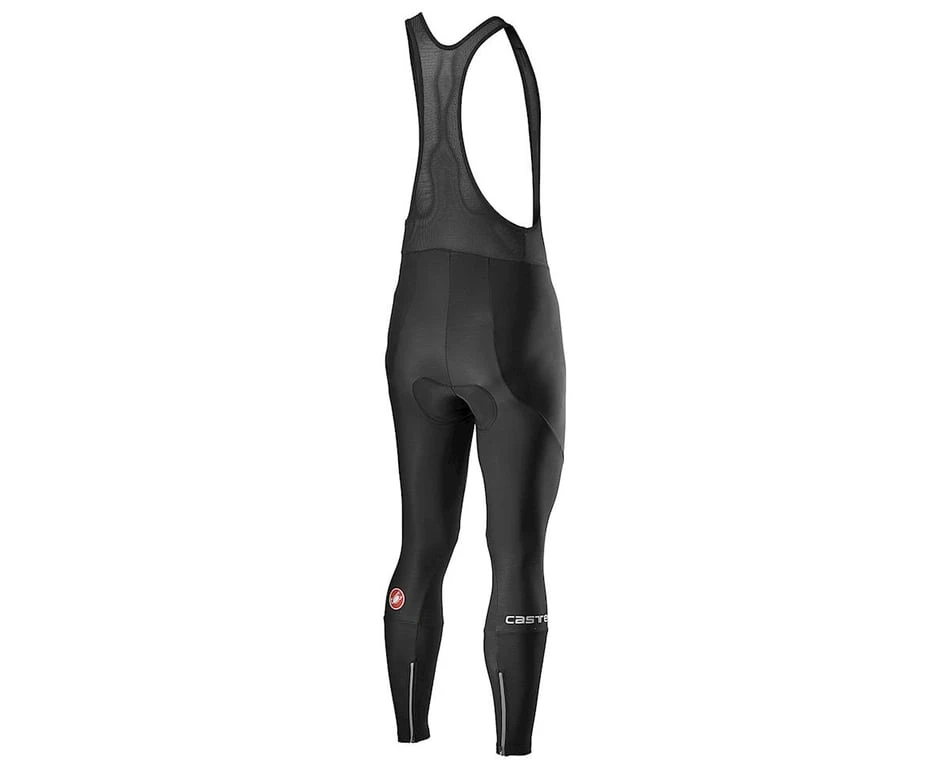 Castelli Entrata Bib Tights (Black) (S) (w/ Chamois) 2 Castelli Entrata Bib Tights (Black) (S) (w/ Chamois) - Image 2