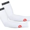 Castelli UPF 50+ Light Arm Sleeves (White) (L)