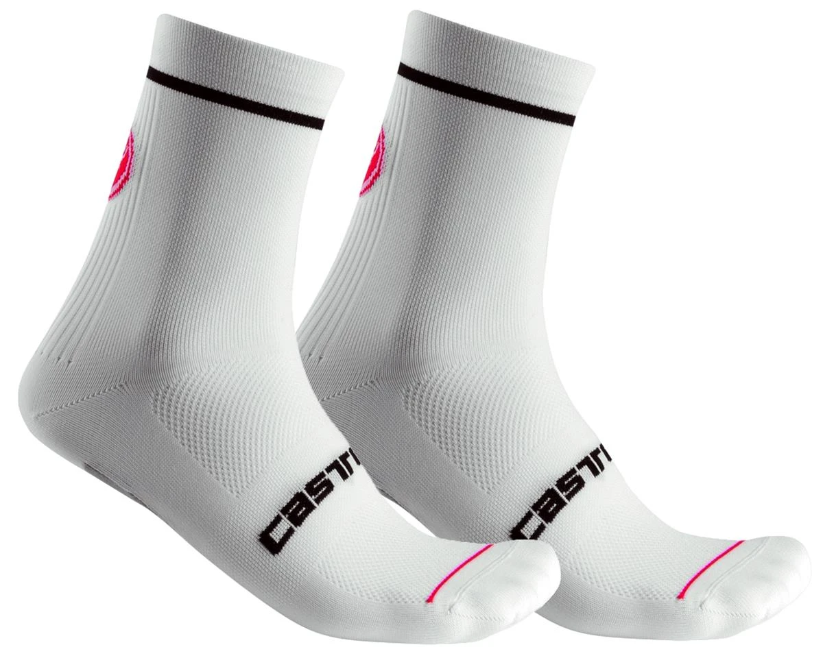 Castelli Entrata 13 Sock (White) (L/XL) 1 Castelli Entrata 13 Sock (White) (L/XL)