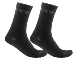 Castelli Distanza 20 Socks (Black) (S/M)